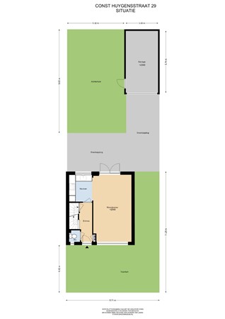 Floorplan - Const Huygensstraat 29, 6181 BH Elsloo